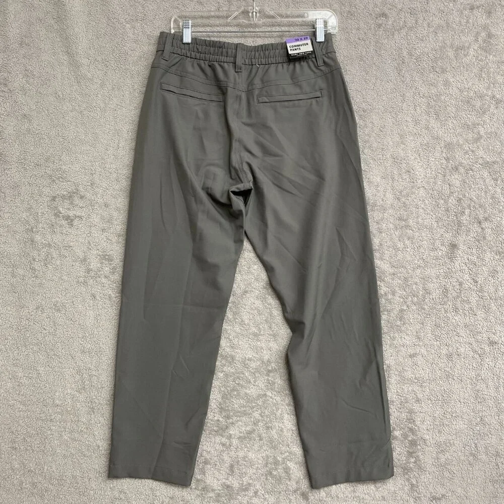NEW Marc New York Andrew Marc Men's 30x29  Gray Commuter Pants Relaxed Fit